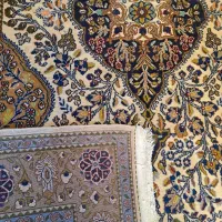 یکجفت قالیچه اصفهان کارکرده ویکتخته زریم تبریزنو|فرش|تهران, ونک|دیوار