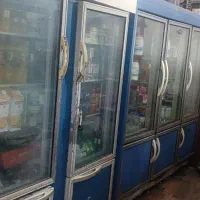 ۲ عدد یخچال  ویترینی مناسب برای سوپر مارکت