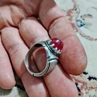انگشتر یاقوت سرخ کهنه رکاب دست ساز نامی(پدر)|جواهرات|محمدشهر, محمدشهر|دیوار