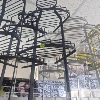 قفسه تمام استیل مشکی کنج برای حمام|لوازم حمام|تهران, تهرانپارس شرقی|دیوار