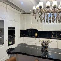 کابینت طرح انزو با رنگ پلی اورتان سفید|مصالح و تجهیزات ساختمان|باقرشهر, |دیوار