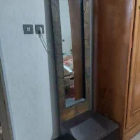 تخت یک نفره+ خوش خواب+ اینه کشو دار