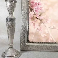 آیینه و شمعدان نقره