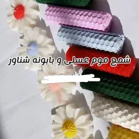ست پک شمع موم و بابونه به صورت عمده و تکی