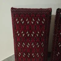 فرش ۱۲متری و پشتی ترکمن|فرش|باغستان, |دیوار