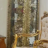 بوفه برنز پرکار واینه کنسول
