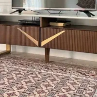 زیر تلوزیونی جنس چوب خوب در حد نو