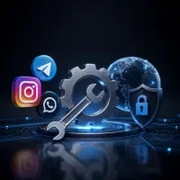حل مشکلات فضای مجازی
