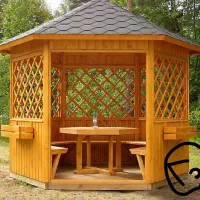 آلاچیق ترموو روف سردر پارکینگ بالکن تراس پی وی سی