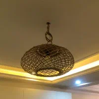 لوستر حصیری|لوستر و چراغ آویز|تهران, عباس‌آباد|دیوار