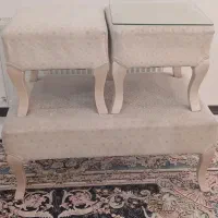 عسلی همراه با استند گل