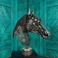 مجسمه های فلزی|مجسمه، تندیس، ماکت|کرمانشاه, |دیوار