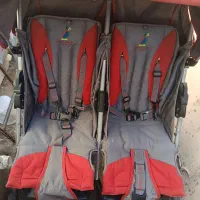 کالسکه دوقلو پیرگاردن|کالسکه و لوازم جانبی|مشهد, گاز|دیوار