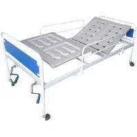 تخت فایبرگلس سه شکن بیمارستانی بیمار