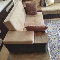 مبلمان ال تخت خواب شو|مبلمان خانگی و میز عسلی|اصفهان, باغ زیار|دیوار