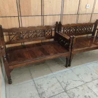 مبل سنتی چوبی