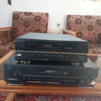 دو عدد ویدئو آیوا و سامسونگ|پخش‌کننده DVD و ویدیو|صباشهر, |دیوار