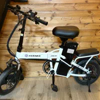 دوچرخه برقی تاشو دو نفره  برند HUANAکمک دار