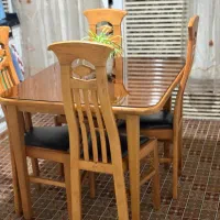 میز ناهارخوری ۴ نفره چوبی