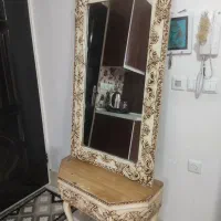 آینه کنسول|بوفه، ویترین، کنسول|قم, حنیف نژاد|دیوار
