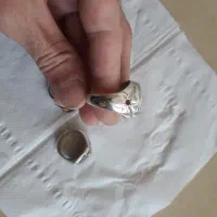 انگشترنقره جواهری وعقیق|جواهرات|تهران, افسریه جنوبی|دیوار