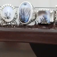 انگشتر نقره شجر|جواهرات|قروه, |دیوار