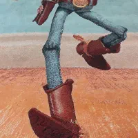 تخت خواب و فرش نوجوان میز تی وی و تابلو چهار قل|فرش|صدرا-فارس, فاز ۲|دیوار