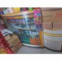 یخچال شیشه خم با موتور دانفوس سالم در حال کار