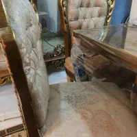 فروش سرویس مبل9 نفره ناهارخوری 6 نفره و بوفه|مبلمان خانگی و میز عسلی|سلمان‌شهر, |دیوار