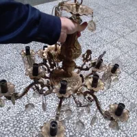 لوستر برنجی نو|لوستر و چراغ آویز|کرج, فاز ۳ گوهردشت|دیوار