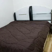 سرویس خواب کامل دو نفره (تخت و میز آرایش) سفید