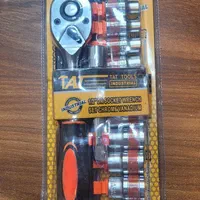 آچار بکس ۱۲ پارچه بزرگ ۱/۲مارک کینگ و تات ونیوتولز|ابزارآلات|تبریز, |دیوار