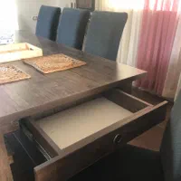 میز نهارخوری ۸ نفره بدون صندلی|میز و صندلی غذاخوری|فومن, |دیوار
