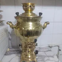 سماور گازی برنجی