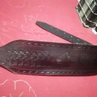 کمر بند چرم اصل  گاو میشی