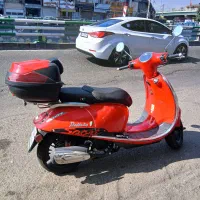 موتور وسپا اسپورت ۱۷۰ccصفر خشک رنگ قرمز