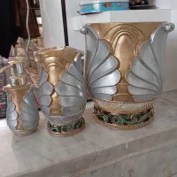 سرویس جای مایع و سطل دستشویی