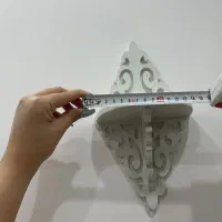 شلف دیواری طرح لوزی|کتابخانه، شلف، قفسه‌های دیواری|قدس, شهرک فرزان|دیوار