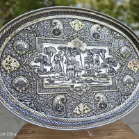 سینی روسی قلمزنی