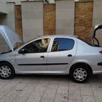 ۲۰۶sd نقره ای مدل ۹۵ تک برگ|خودرو سواری و وانت|مشهد, هفت تیر (حافظ)|دیوار