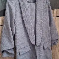 کت و شلوار مخمل کبریتی