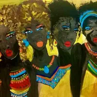 نقاشی طرح افریقایی