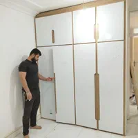کمد دیواری شیک چوب|جاکفشی، کمد، دراور|کارون, |دیوار