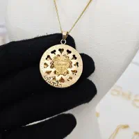 مدال ورساچه طلا کم اجرت