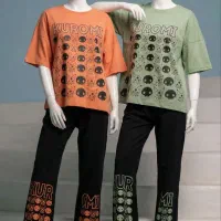 لباس زنانه دو تیکه دو نخ و سه نخ دورس پنبه مشهد