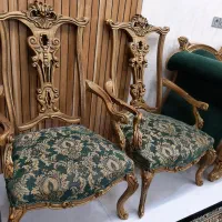 مبل۷نفره تمیز چوب راش