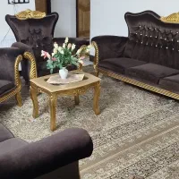 مبل نیمه استیل با غذاخوری ۴ نفره