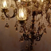 لوستر کنار سالنی برنز|لوستر و چراغ آویز|اسلام‌شهر, شهرک امام حسین (میان آباد)|دیوار