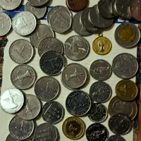 سکه اسکناس خارجی پهلوی جمهوری|کلکسیون سکه، تمبر، اسکناس|کرج, حیدرآباد|دیوار