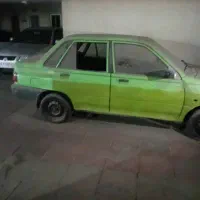 تاکسی پراید سبز مدل86